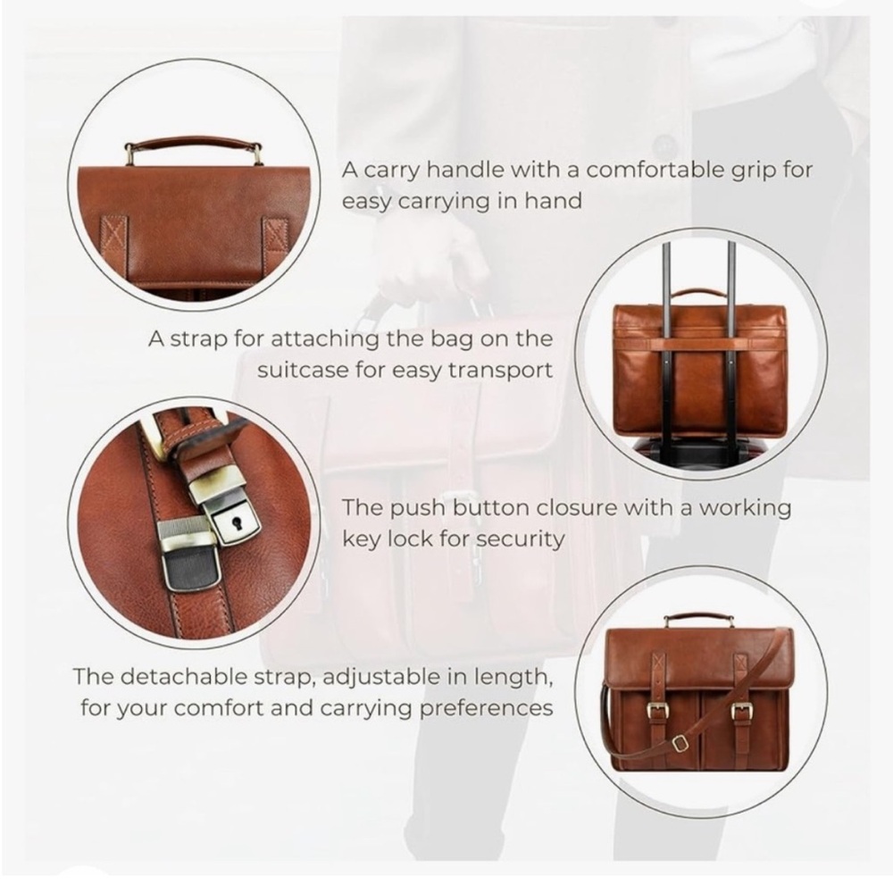 Time Resistance Briefcase - Picture 4 of 6